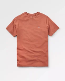 T-Shirts & Tank Tops|Men's Outlet>Passenger Classic Logo Recycled Cotton T-Shirt Baked Clay