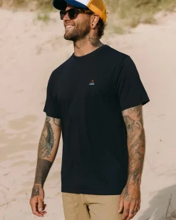 T-Shirts & Tank Tops|Best Sellers>Passenger Classic Logo Recycled Cotton T-Shirt Black