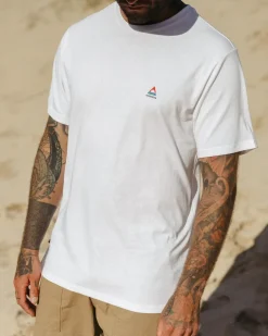 T-Shirts & Tank Tops|Best Sellers>Passenger Classic Logo Recycled Cotton T-Shirt White