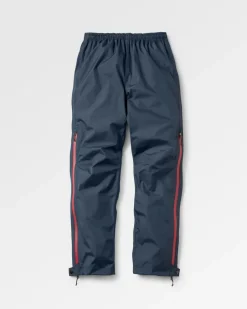 Dungarees & Pants|Activewear>Passenger Cloudburst Recycled Waterproof Trouser Deep Navy