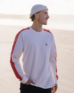 T-Shirts & Tank Tops|Men's Outlet>Passenger Cocada Recycled Cotton Ls T-Shirt Birch