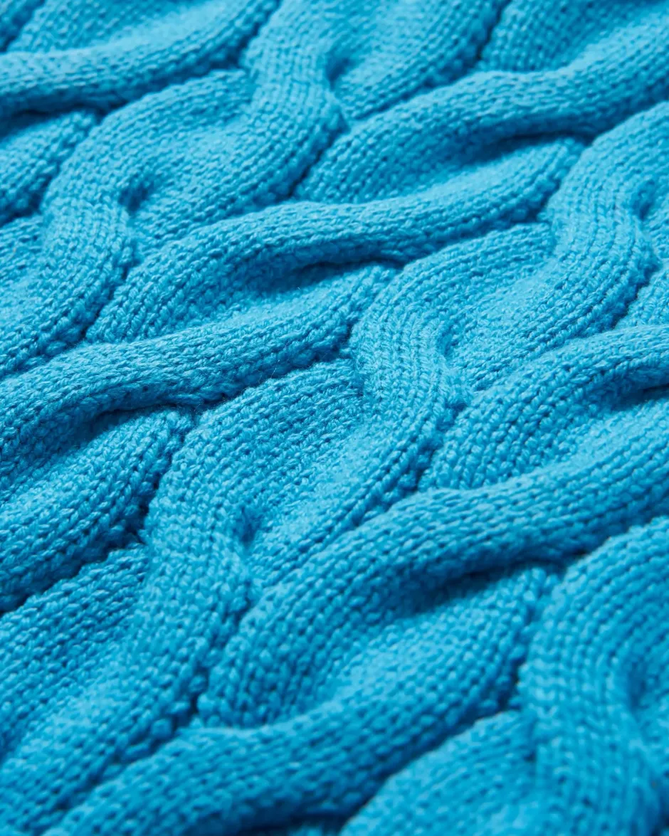 Knitwear|Women's Outlet>Passenger Comfort Organic Knitted Jumper Atlantic Blue