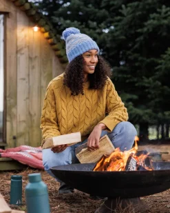 Knitwear|Women's Outlet>Passenger Comfort Organic Knitted Jumper Mustard Gold