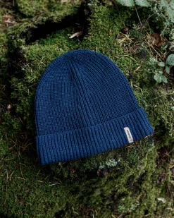 Beanies|Beanies>Floris van Bommel Compass Recycled 2.0 Beanie Rich Navy