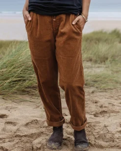 Dungarees & Pants>Passenger Compass Recycled Corduroy Pants Coconut