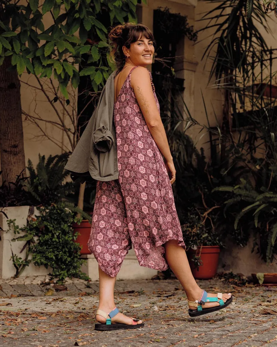 Dungarees & Pants|Dresses & Skirts>Passenger Copetín Jumpsuit Tile Wine