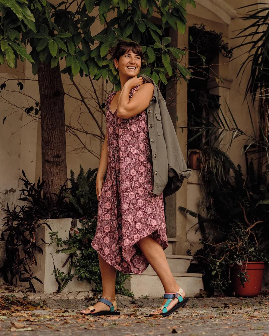 Dungarees & Pants|Dresses & Skirts>Passenger Copetín Jumpsuit Tile Wine