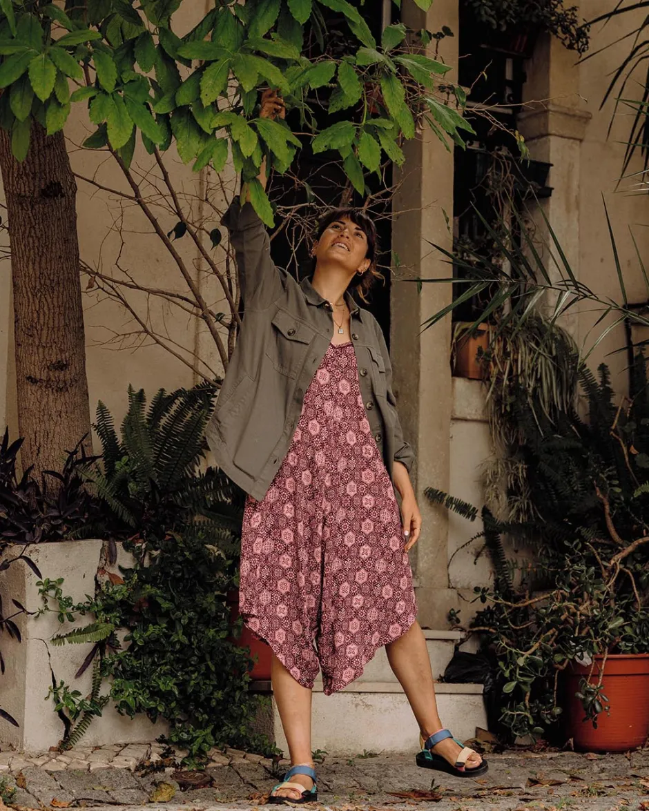 Dungarees & Pants|Dresses & Skirts>Passenger Copetín Jumpsuit Tile Wine