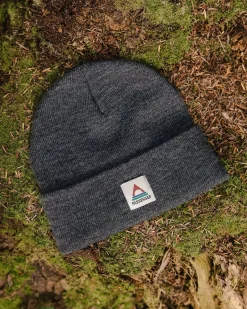 Accessories|Beanies>Passenger Core Recycled Low-Top Beanie Charcoal