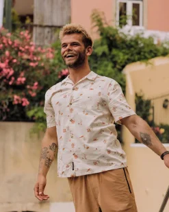 Shirts|Men's Outlet>Passenger Cove Organic Cotton Short Sleeve Shirt Taco Time Birch