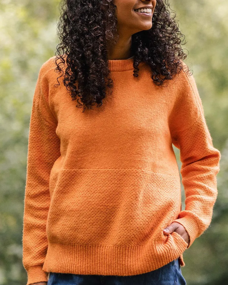 Knitwear|Women's Outlet>Passenger Cove Recycled Knitted Jumper Apricot