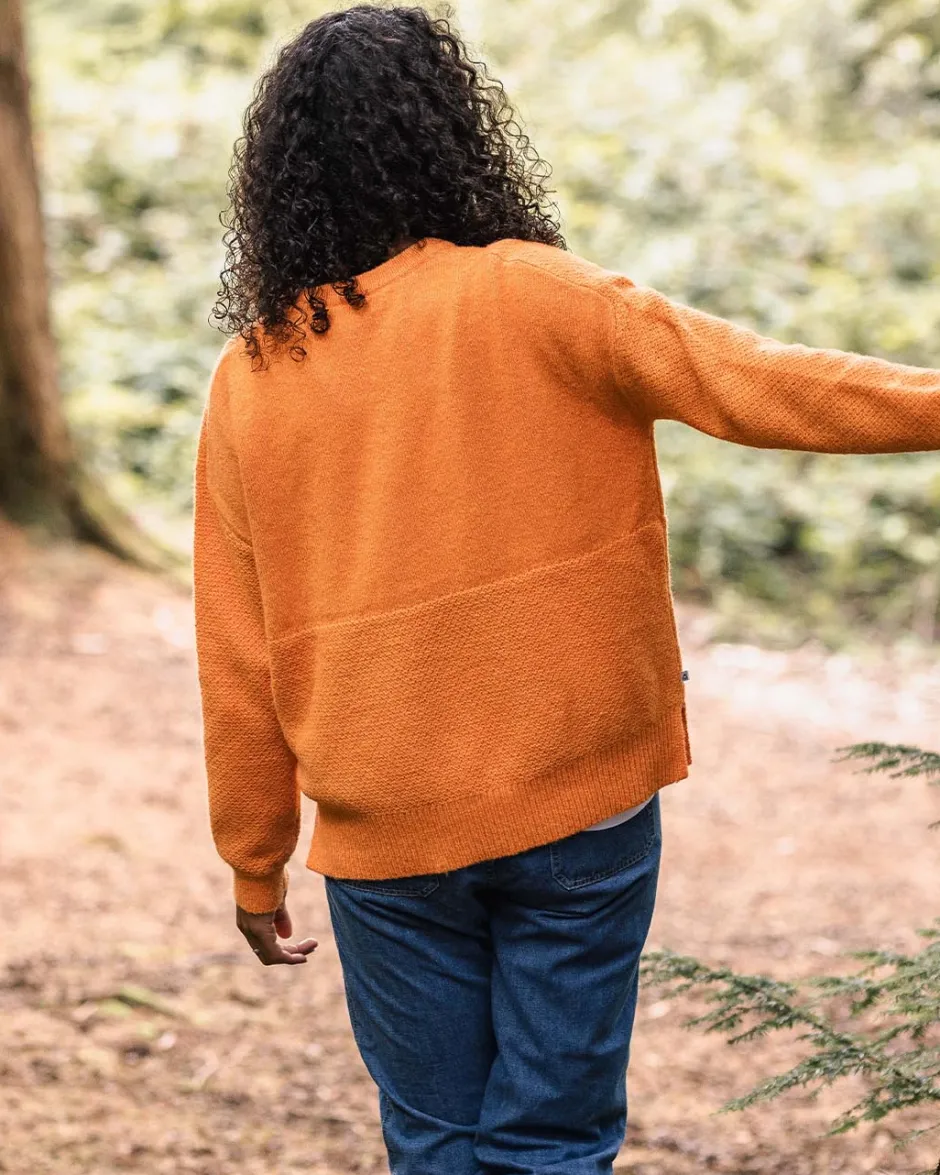 Knitwear|Women's Outlet>Passenger Cove Recycled Knitted Jumper Apricot