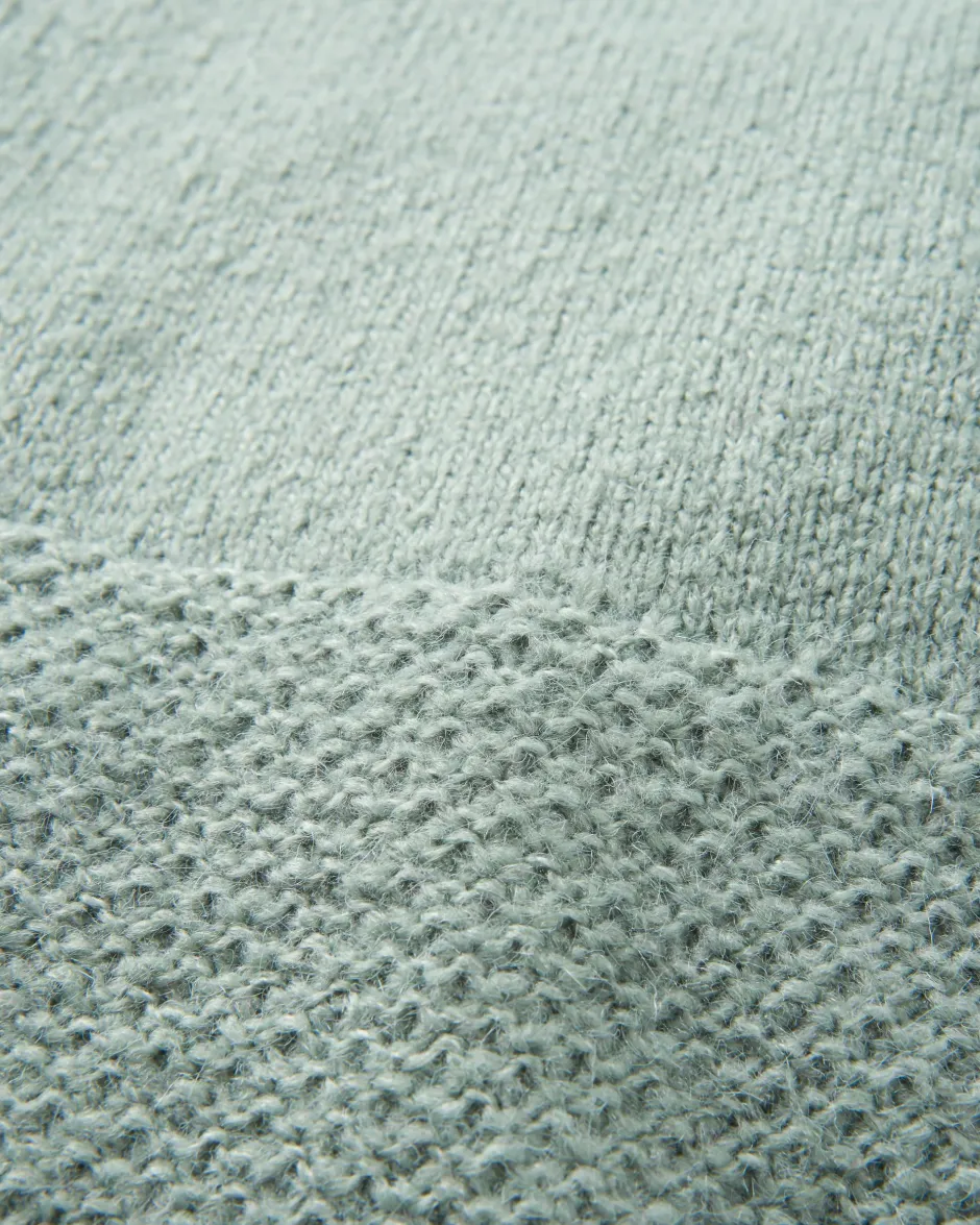 Knitwear|Winter Road Trip Essentials>Passenger Cove Recycled Knitted Jumper Pistachio