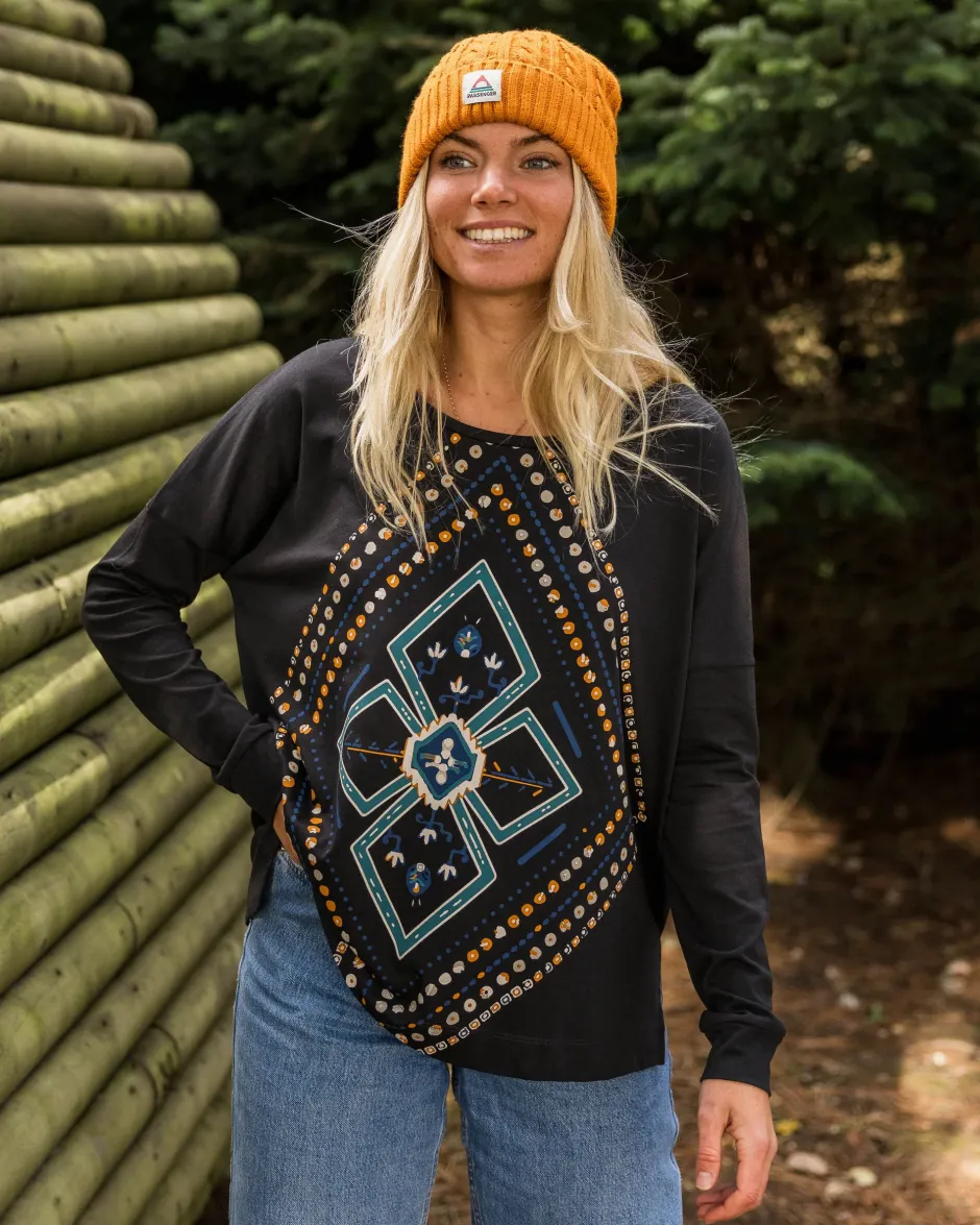 Tops & T-Shirts|Women's Outlet>Passenger Craft Organic Cotton LS T-Shirt Black