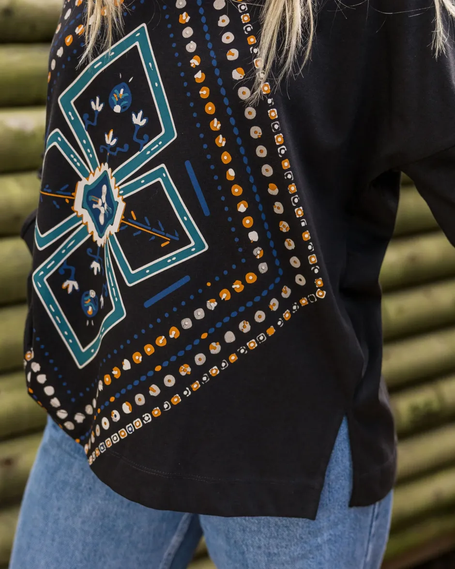 Tops & T-Shirts|Women's Outlet>Passenger Craft Organic Cotton LS T-Shirt Black