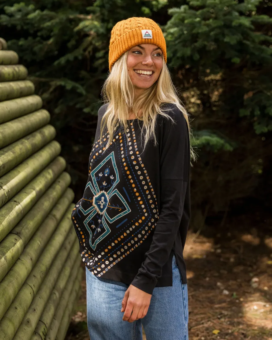 Tops & T-Shirts|Women's Outlet>Passenger Craft Organic Cotton LS T-Shirt Black