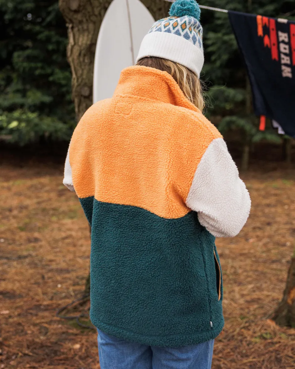 Fleece|Fleece>Passenger Create Recycled Deep-Pile Sherpa Fleece Mediterranean