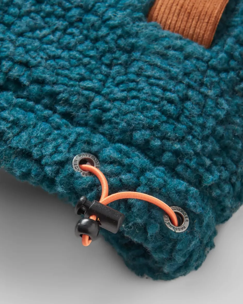 Fleece|Fleece>Passenger Create Recycled Deep-Pile Sherpa Fleece Mediterranean