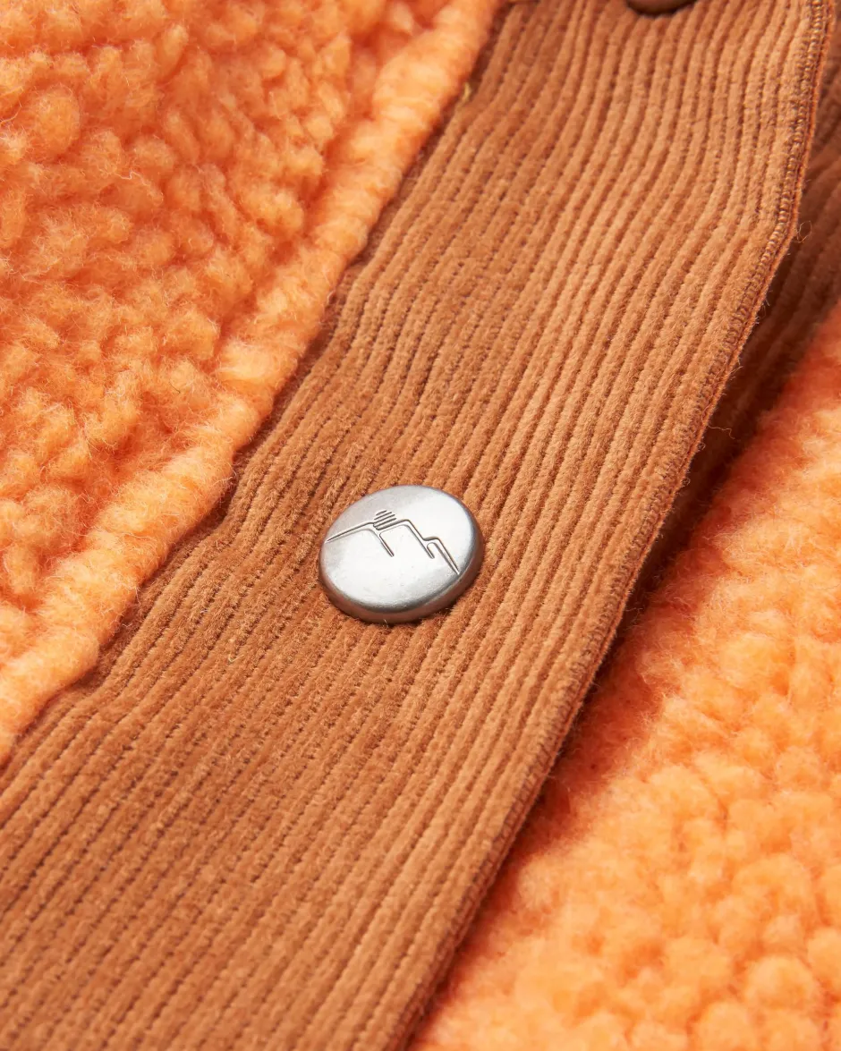 Fleece|Fleece>Passenger Create Recycled Deep-Pile Sherpa Fleece Mediterranean