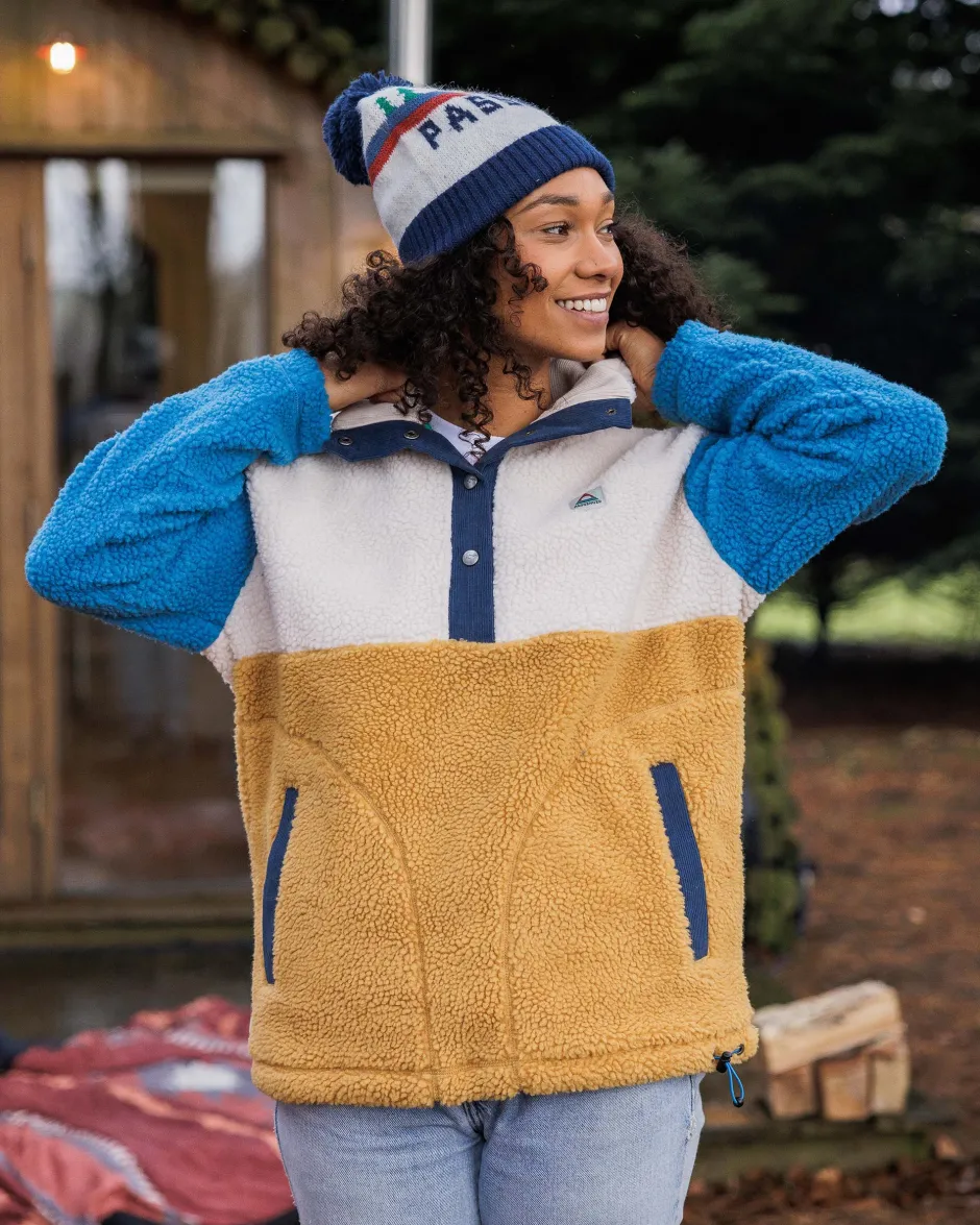 Fleece|Fleece>Passenger Create Recycled Deep-Pile Sherpa Fleece Mustard Gold