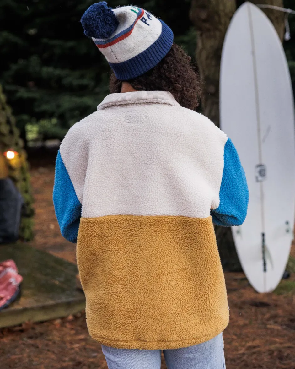 Fleece|Fleece>Passenger Create Recycled Deep-Pile Sherpa Fleece Mustard Gold