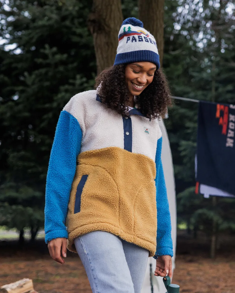 Fleece|Fleece>Passenger Create Recycled Deep-Pile Sherpa Fleece Mustard Gold