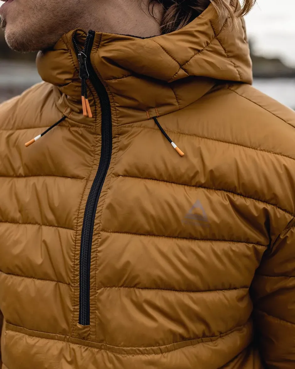 Insulated|Men's Outlet>Passenger Crest Recycled Insulated Jacket Golden Brown