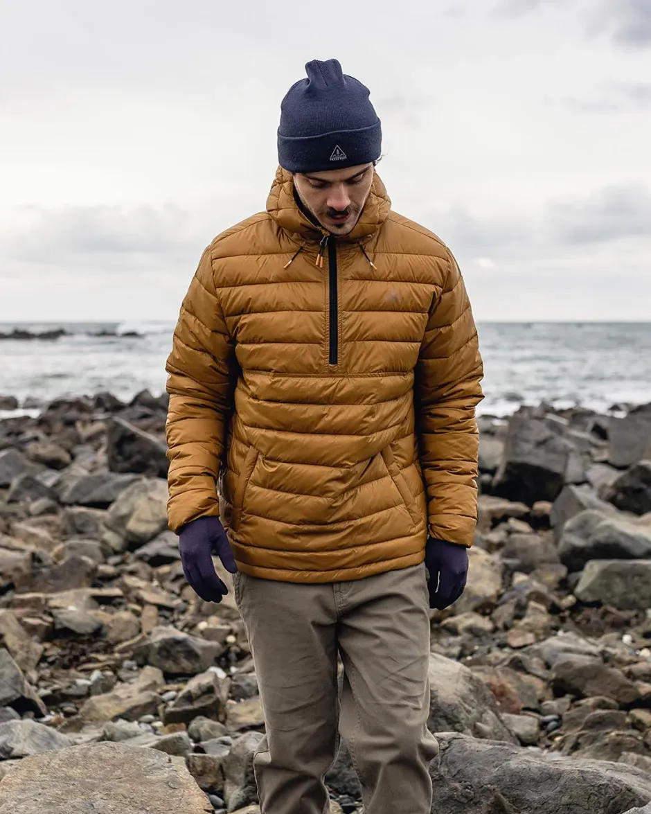 Insulated|Men's Outlet>Passenger Crest Recycled Insulated Jacket Golden Brown