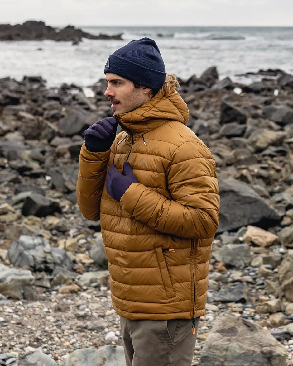 Insulated|Men's Outlet>Passenger Crest Recycled Insulated Jacket Golden Brown