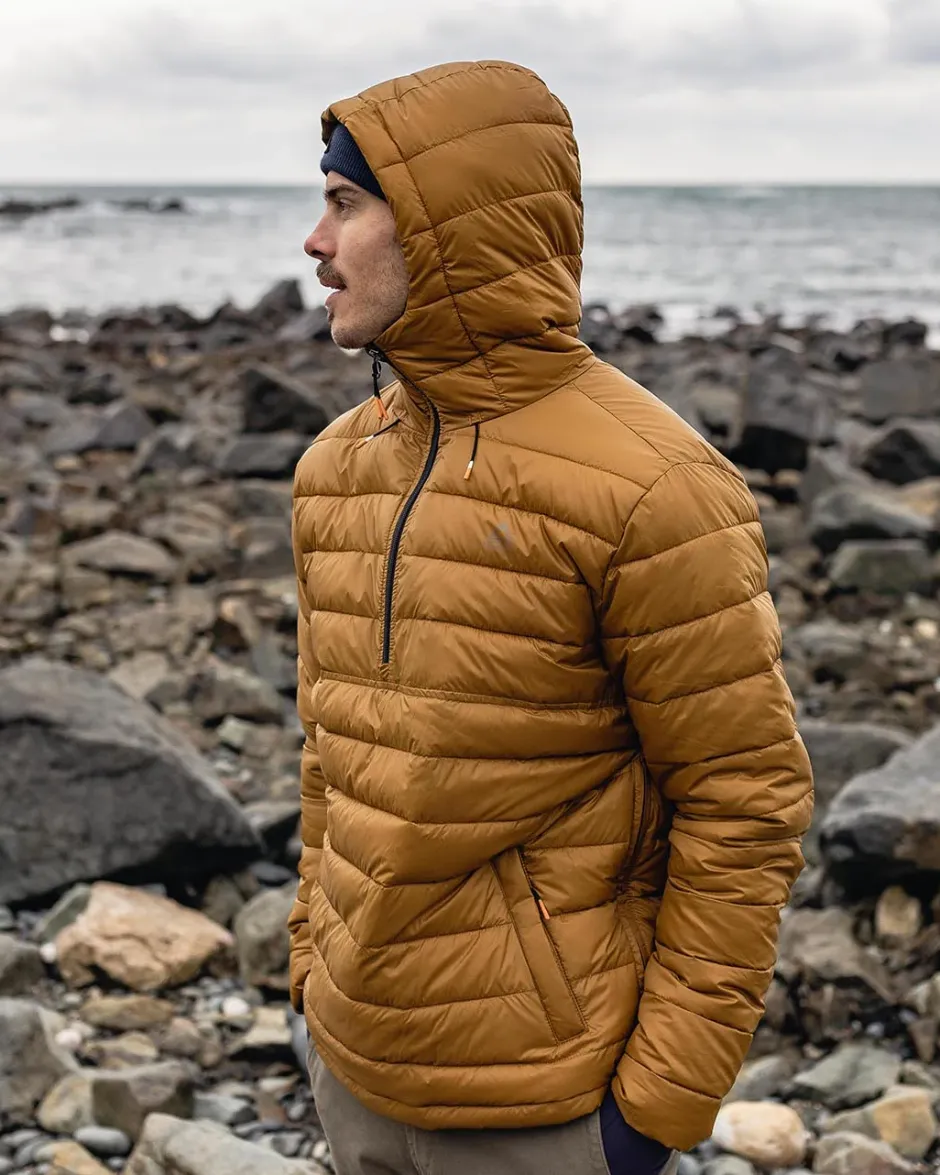 Insulated|Men's Outlet>Passenger Crest Recycled Insulated Jacket Golden Brown