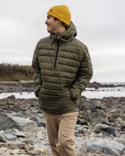 Insulated|Men's Outlet>Passenger Crest Recycled Insulated Jacket Khaki