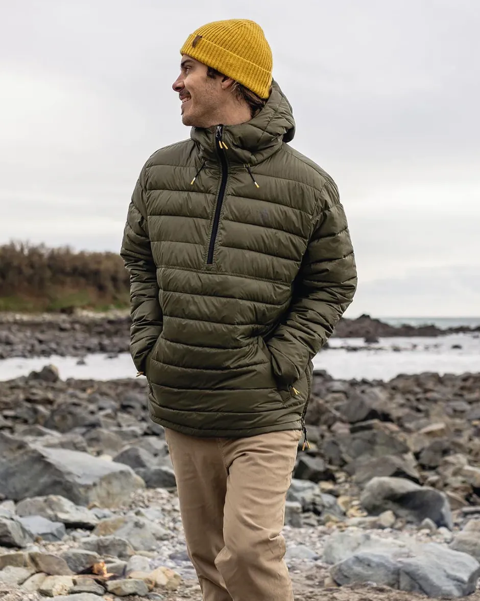 Insulated|Men's Outlet>Passenger Crest Recycled Insulated Jacket Khaki