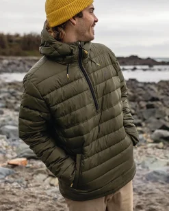 Insulated|Men's Outlet>Passenger Crest Recycled Insulated Jacket Khaki