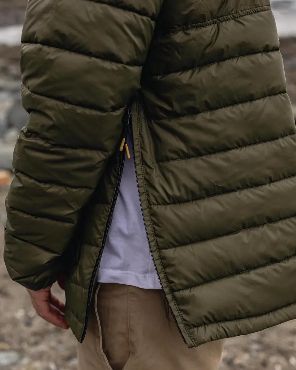 Insulated|Men's Outlet>Passenger Crest Recycled Insulated Jacket Khaki