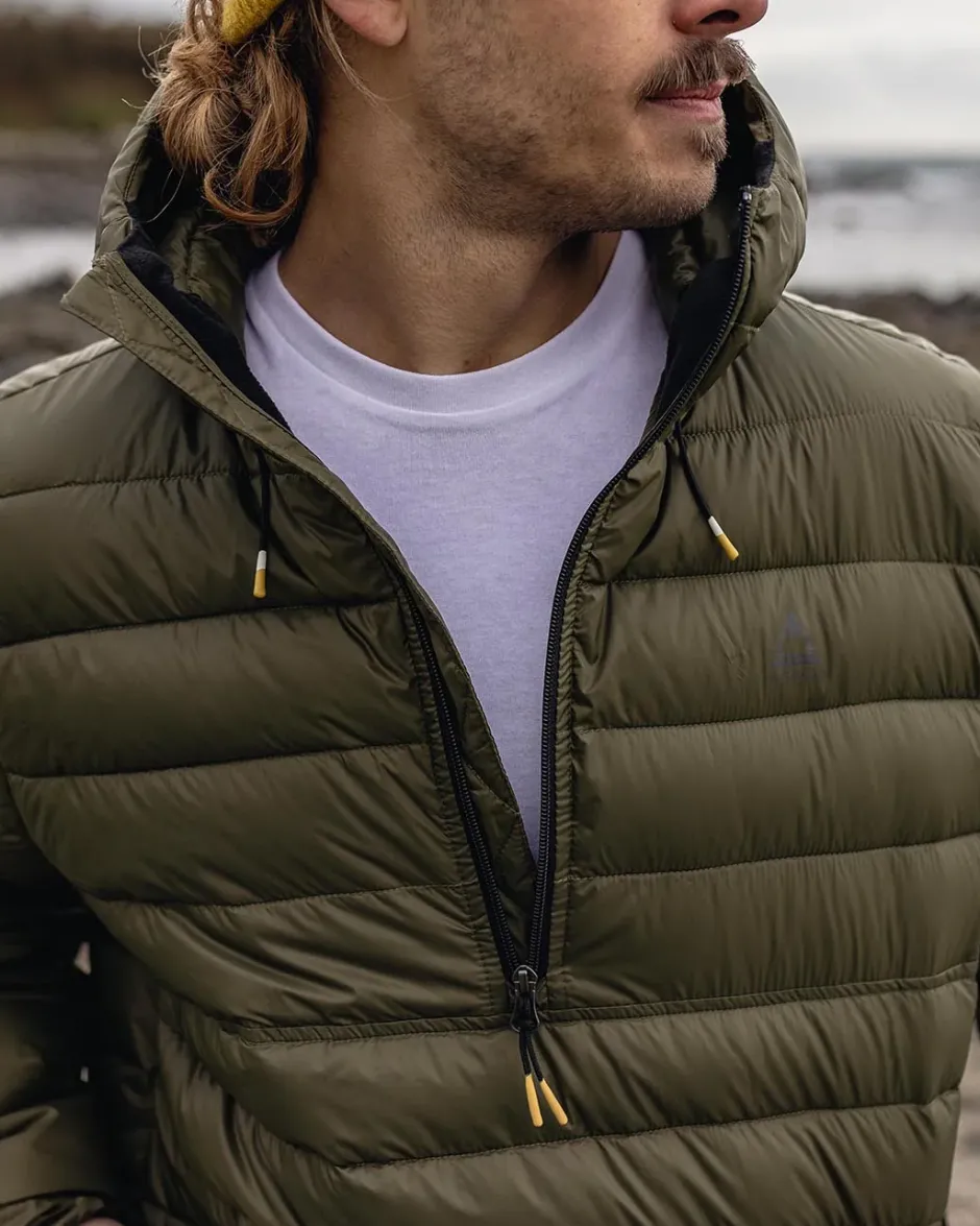 Insulated|Men's Outlet>Passenger Crest Recycled Insulated Jacket Khaki