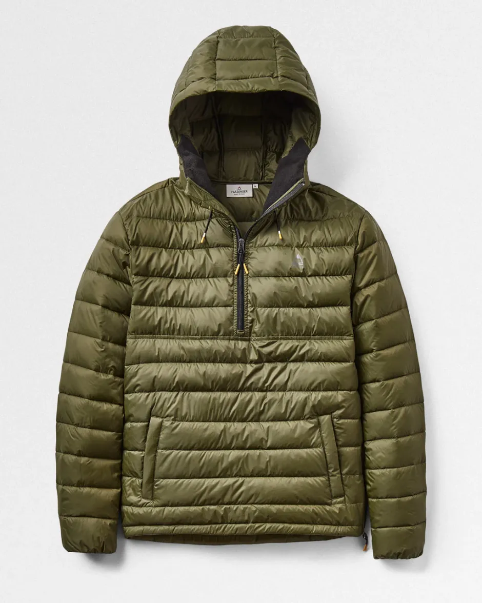 Insulated|Men's Outlet>Passenger Crest Recycled Insulated Jacket Khaki