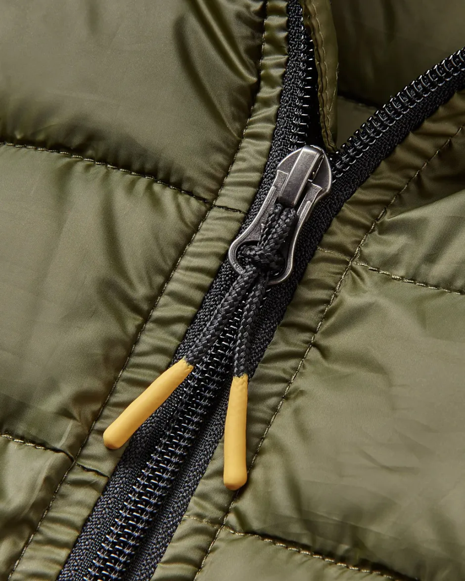 Insulated|Men's Outlet>Passenger Crest Recycled Insulated Jacket Khaki