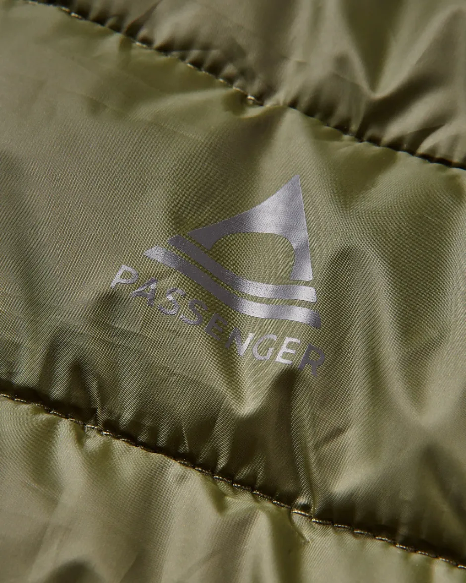 Insulated|Men's Outlet>Passenger Crest Recycled Insulated Jacket Khaki