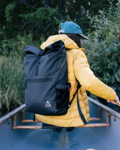 Surf Accessories|Surf Accessories>Floris van Bommel Crossing Roll Top Backpack Charcoal/ Black