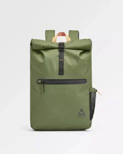 Backpacks & Bags|Backpacks & Bags>Passenger Crossing Roll Top Backpack True Black/ Khaki