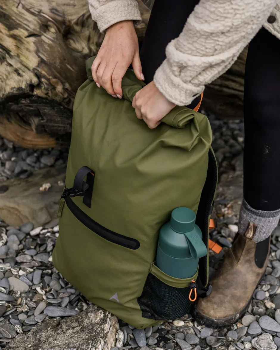 Backpacks & Bags|Backpacks & Bags>Passenger Crossing Roll Top Backpack True Black/ Khaki