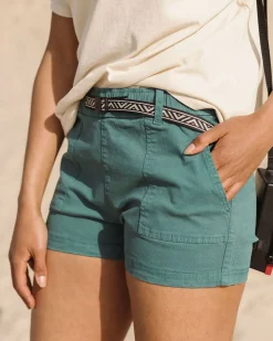Shorts|Women's Outlet>Passenger Del Sur Organic Cotton Short Mediterranean