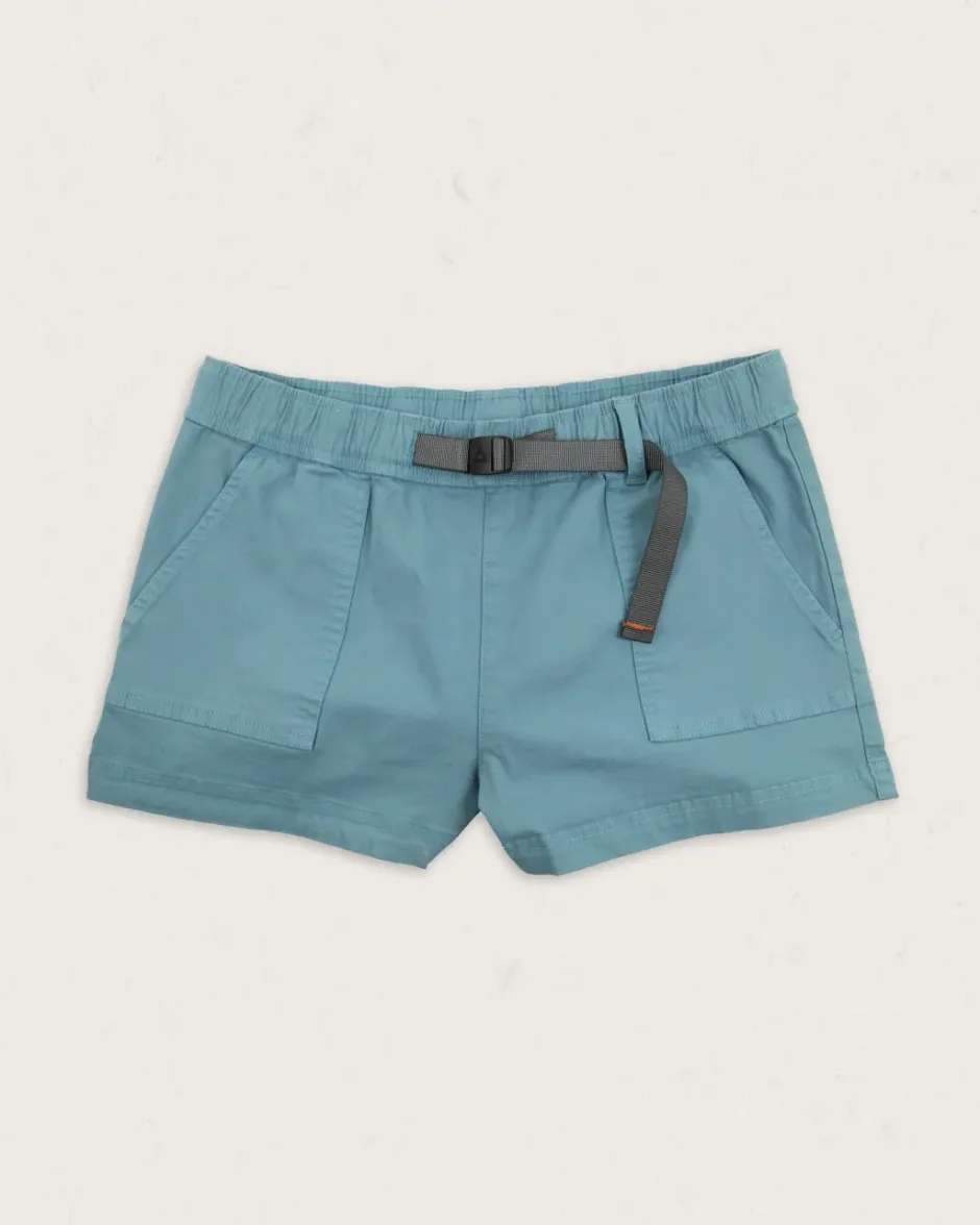 Shorts|Women's Outlet>Passenger Del Sur Organic Cotton Short Ocean Blue