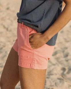 Shorts|Women's Outlet>Passenger Del Sur Organic Cotton Short Shell Pink