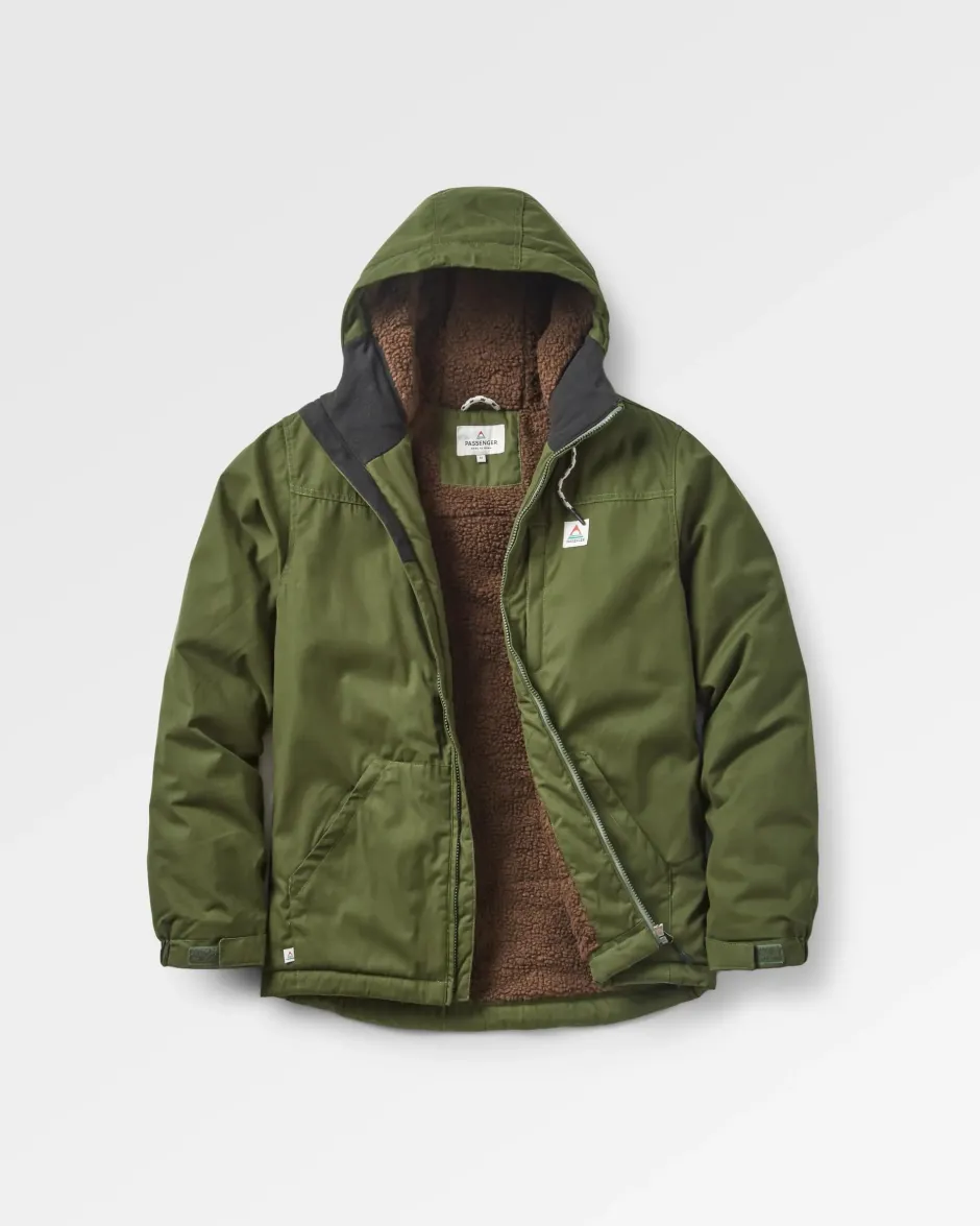 Best Sellers>Passenger Discover Recycled Sherpa Lined Jacket Fir Tree