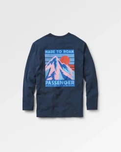 T-Shirts & Tank Tops|Best Sellers>Passenger Distance Recycled Relaxed Fit LS T-Shirt Deep Navy