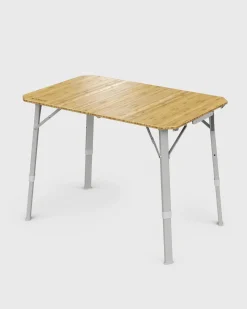 Shelters & Furniture>Floris van Bommel Dometic Compact Camp Table Bamboo Effect Sandy Brown