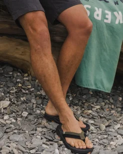 Flip Flops & Sandals|Flip Flops & Sandals>Floris van Bommel Downriver Flip Flop Khaki
