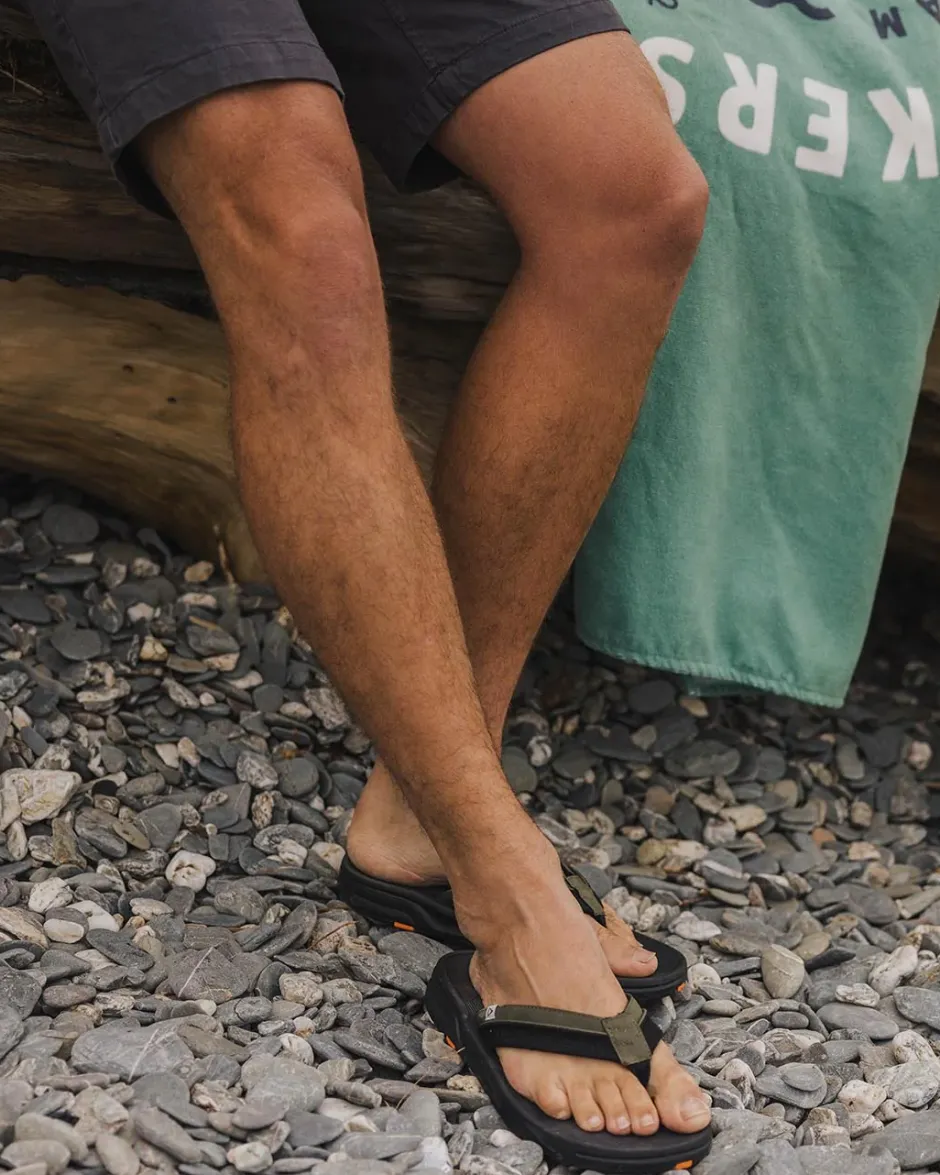 Flip Flops & Sandals|Flip Flops & Sandals>Floris van Bommel Downriver Flip Flop Khaki