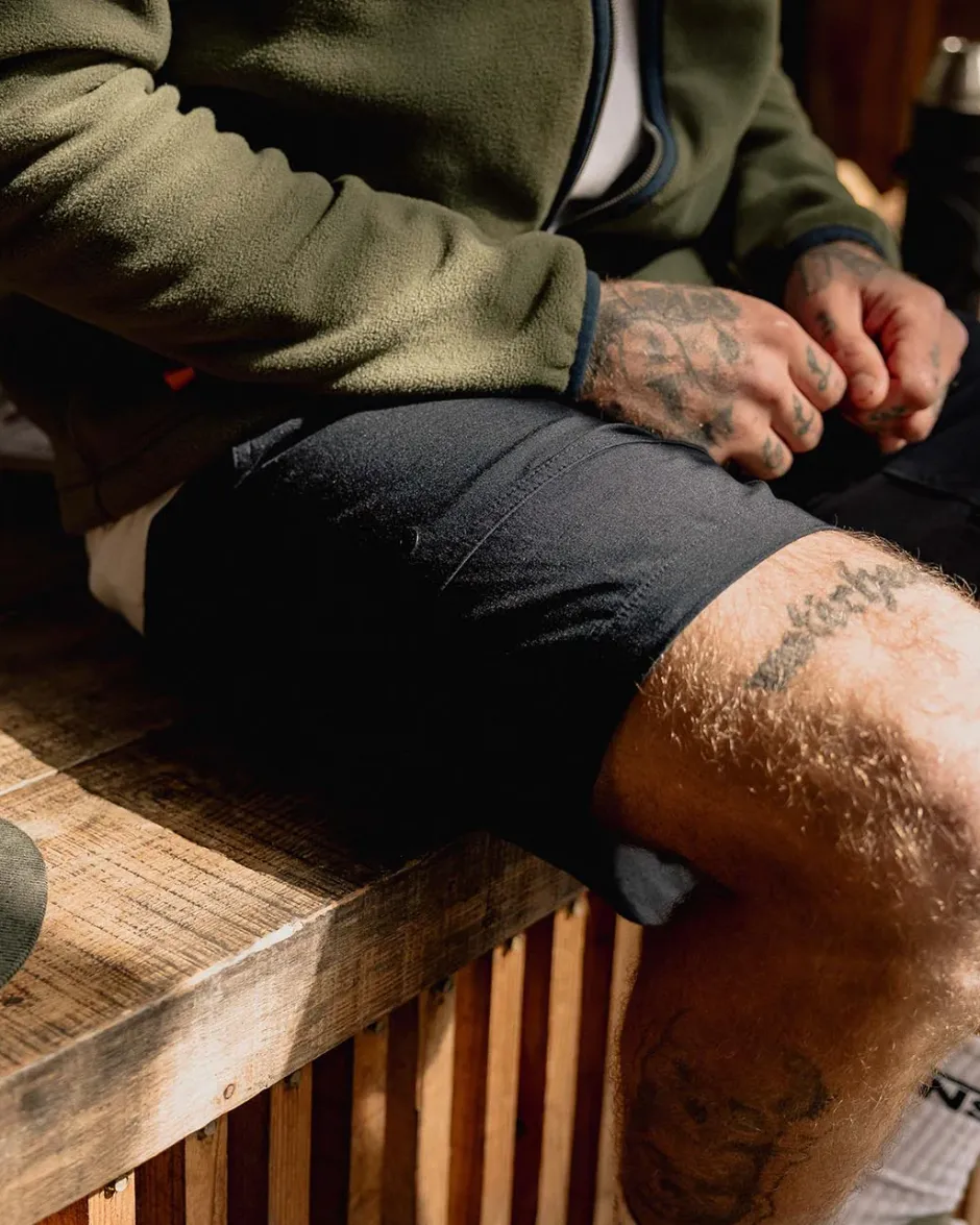 Shorts|Activewear>Floris van Bommel Drift All Purpose Short True Black